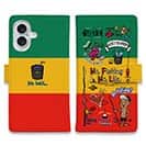 【手帳型】【釣りざんまい】釣りが好きなんです_カラフルラスタカラー