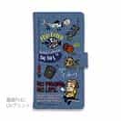 【手帳型】【釣りざんまい】 釣り好きですがなにか?_カラフルデニム風