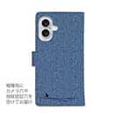 【手帳型】【釣りざんまい】 釣り好きですがなにか?_カラフルデニム風