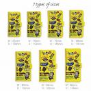 【手帳型】【釣りざんまい】 釣り好きですがなにか?_カラフルイエロー