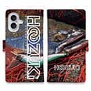 【手帳型】【HOOZUKI】サクラマスとルアー