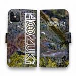 【手帳型】【HOOZUKI】水面とニジマス