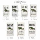 【手帳型】【釣りざんまい】ドット絵のブラックバス カラフルホワイト