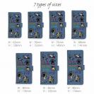 【手帳型】【釣りざんまい】魚釣りに出かけよう!_カラフルデニム風