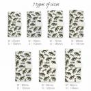 【手帳型】【釣りざんまい】ドット絵のブラックバスがいっぱい_カラフルホワイト