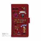 【手帳型】【釣りざんまい】釣りが好きなんです_カラフルレッド