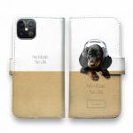 【手帳型】ダックスフンドだってNo Music No Life