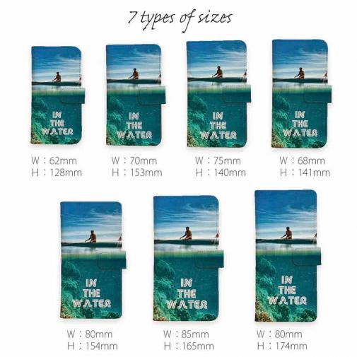 【手帳型】水の中