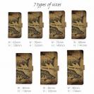 【手帳型】ビンテージサーモン