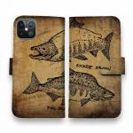 【手帳型】ビンテージサーモン