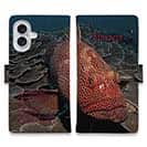 【手帳型】グルーバー・フィッシュ(アカハタ類)　アメコミ風