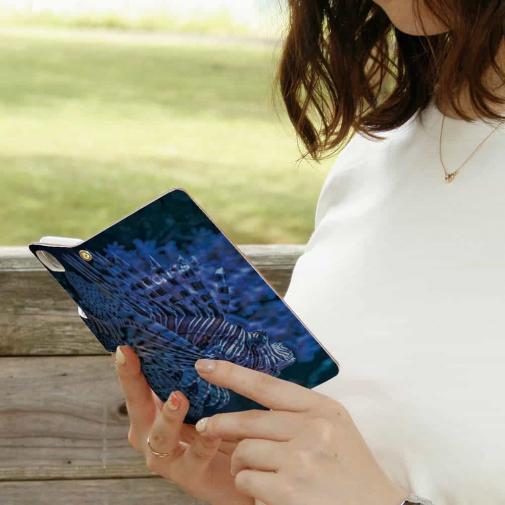 【手帳型】ライオンフィッシュ・ミノカサゴ