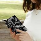 【手帳型】ボーン・フィッシュ　ブラック