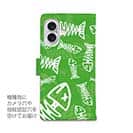 【手帳型】ボーン・フィッシュ　グリーン