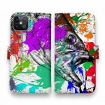 【手帳型】ブラックバス2 ペンキペイント