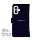 【手帳型】【釣りざんまい】愛犬と釣りを楽しむアングラー_カラフルダークネイビー