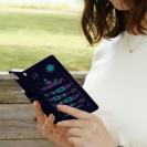 【手帳型】【釣りざんまい】愛犬と釣りを楽しむアングラー_カラフルダークネイビー