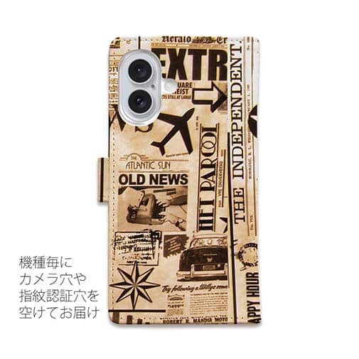 【手帳型】ビンテージ・アングラー