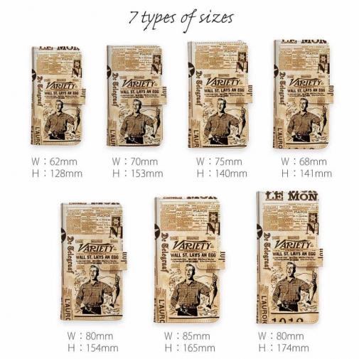 【手帳型】ビンテージ・アングラー