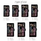 【手帳型】【釣りざんまい】魚がひいてる、どうしよう!_カラフルブラック