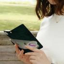 【手帳型】【佐藤ケロ子】シーバスの食欲　ダークグリーン