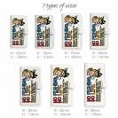 【手帳型】【釣りざんまい】ついついウトウトしちゃった釣り人_カラフルホワイト