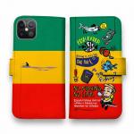 【手帳型】【釣りざんまい】釣り好きですがなにか?_カラフルラスタカラー