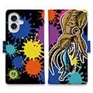 【手帳型】【釣りざんまい】エギに襲いかかるアオリイカ