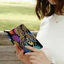 【手帳型】【釣りざんまい】エギに襲いかかるアオリイカ