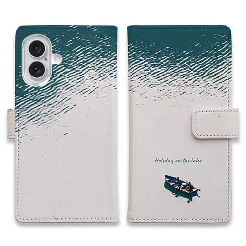 【手帳型】湖の上の休日