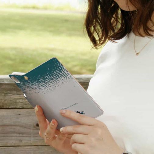 【手帳型】湖の上の休日