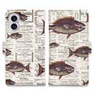 【手帳型】エキゾチックな魚のデザイン