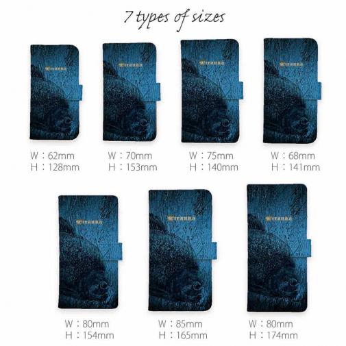 【手帳型】ピラニア