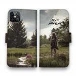 【手帳型】少女と釣り竿