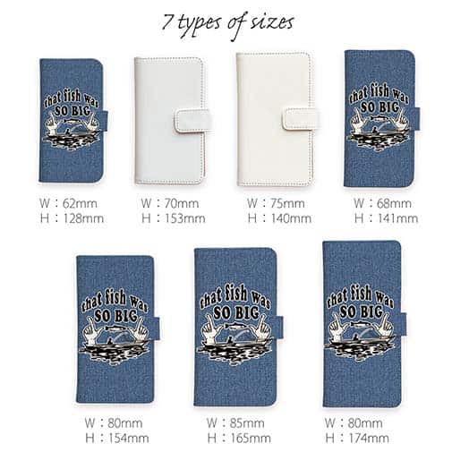 【手帳型】逃した魚はデカイ!