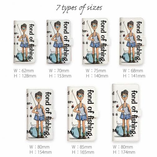 【手帳型】おじさんは釣りが大好き