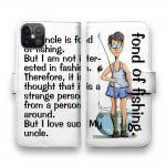 【手帳型】おじさんは釣りが大好き