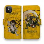 【手帳型】風神雷神