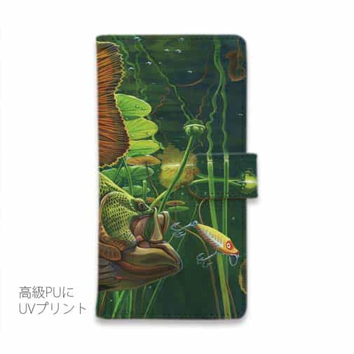 【八百板浩司】【手帳型】Weed Edge ビッグバスとの境界線