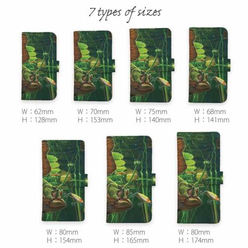 【八百板浩司】【手帳型】Weed Edge ビッグバスとの境界線