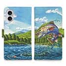 【八百板浩司】【手帳型】Leaping Rainbow レインボートラウト