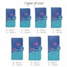 【手帳型】海の風景　海面に花