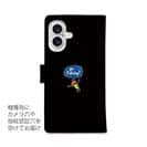 【手帳型】【釣りざんまい】釣りに行きませんか?_カラフルブラック