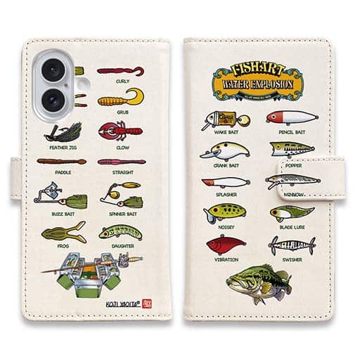 【八百板浩司】【手帳型】Bass & Lures バス&ルアー