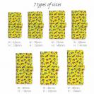 【手帳型】【釣りざんまい】ルアーコレクション_カラフルイエロー