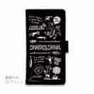 【手帳型】【釣りざんまい】釣りに行きませんか?_ブラック