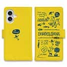 【手帳型】【釣りざんまい】釣りに行きませんか?_イエロー