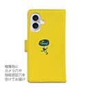 【手帳型】【釣りざんまい】釣りに行きませんか?_イエロー