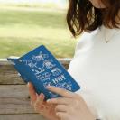 【手帳型】【釣りざんまい】魚釣りに出かけよう!_ブルー