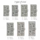 【手帳型】【釣りざんまい】魚釣りに出かけよう!_グレー